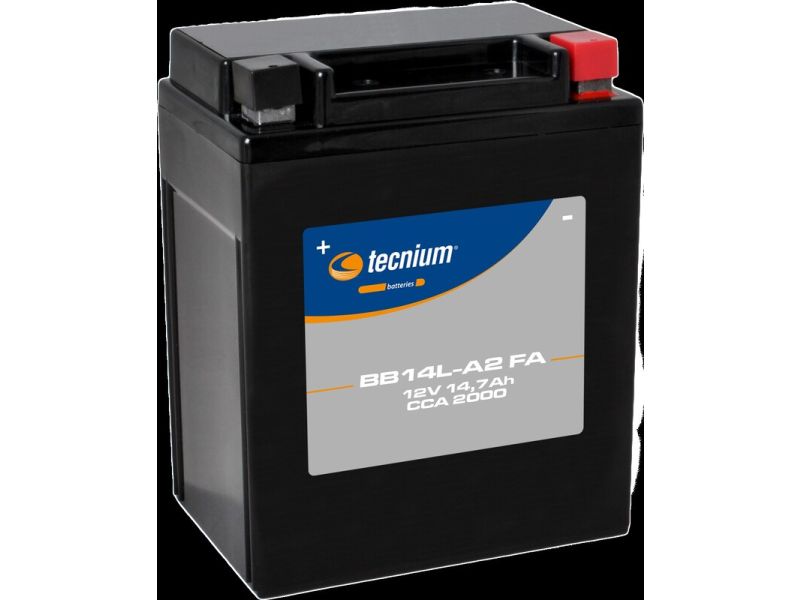 Batterie TECNIUM sans entretien activé usine - BB14L-A2