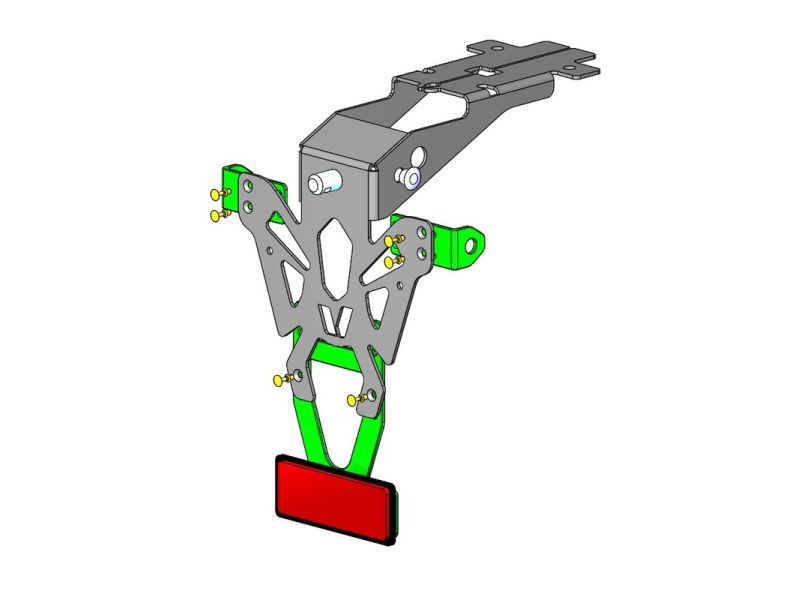 Support de plaque V PARTS - Suzuki