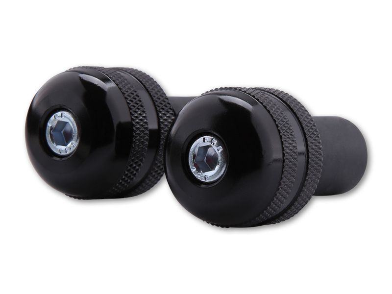 Embouts de guidon SHIN YO noir - guidons acier