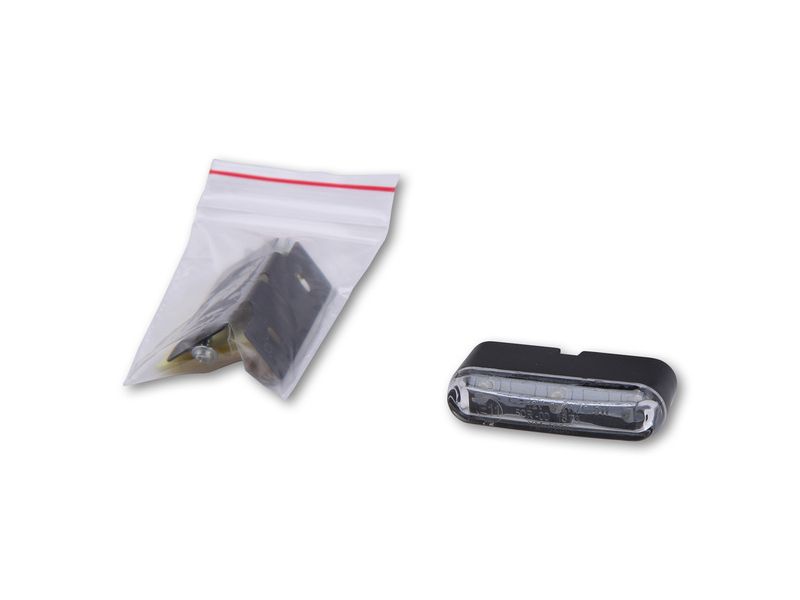 Feu de position SHIN YO Tri-LED avec support et feuille autocollante, 12V