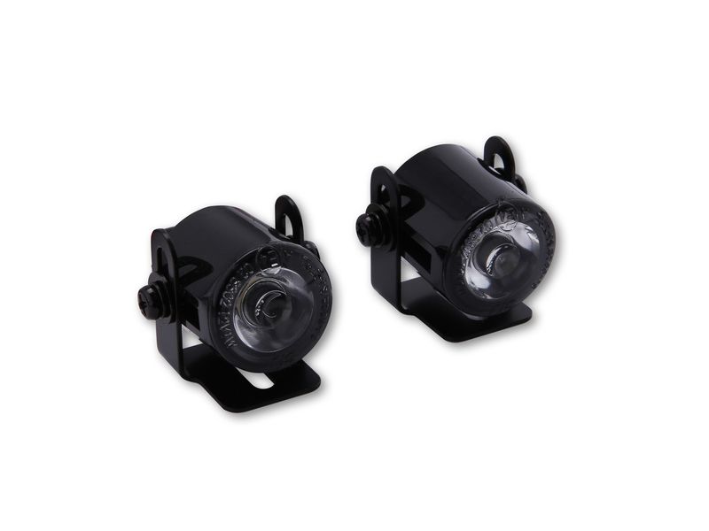 Feu de position SHIN YO LED rond 24,7 mm - support universel