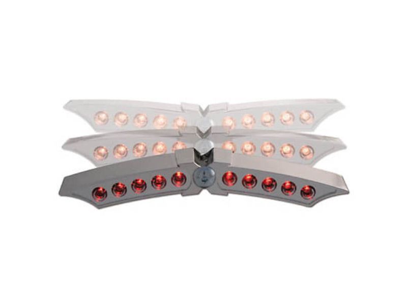 Feu arrière LED SHIN YO X-Wing - Chrome