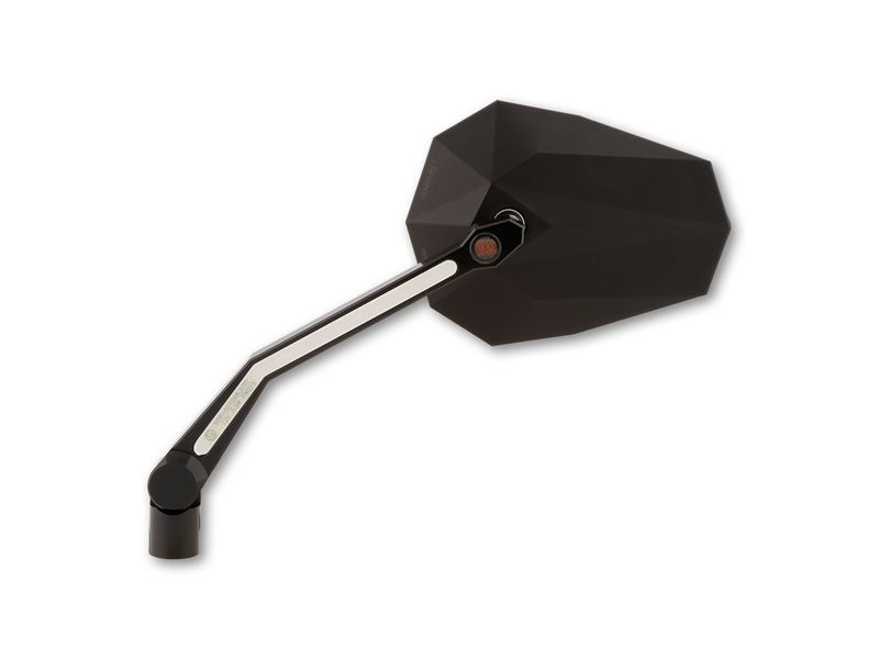 Rétroviseur HIGHSIDER Stealth-X4 (clignotant et feu de position LED) - par paire