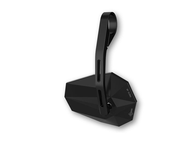 Rétroviseur embout de guidon HIGHSIDER Stealth-X6 long - à l'unité