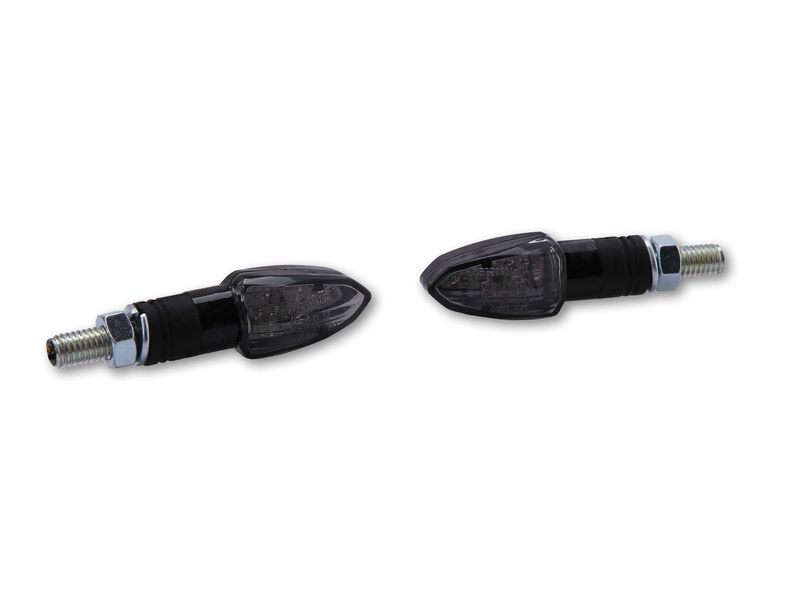 Clignotants LED SHIN YO Lizzard Carbon Look verre teinté