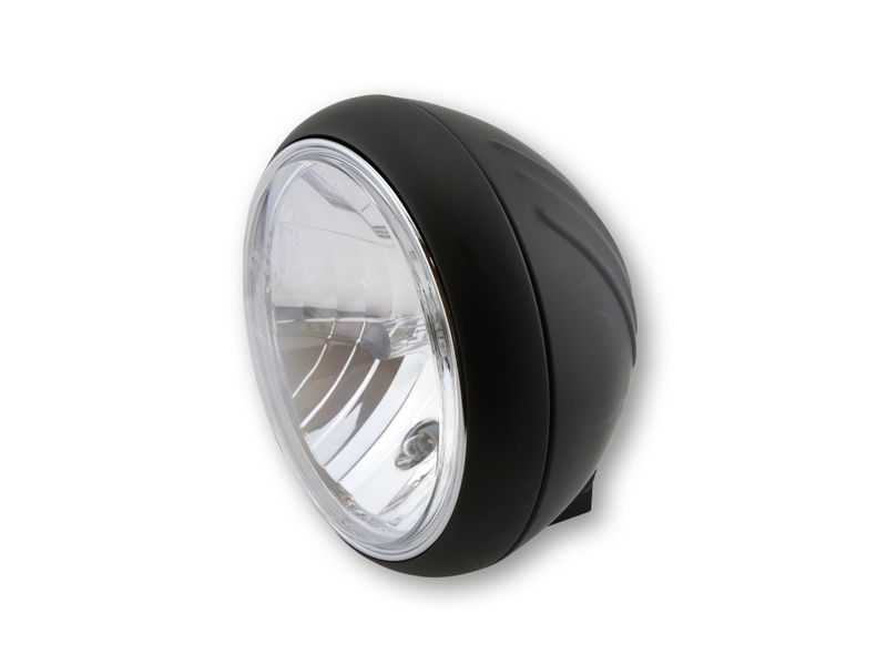 Phare principal YUMA 1 de 7 pouces noir mat