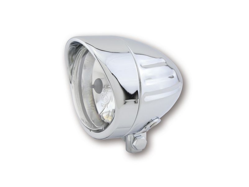 Eclairage SHIN YO Bullet Grooved 90 mm avec visière - montage inférieur