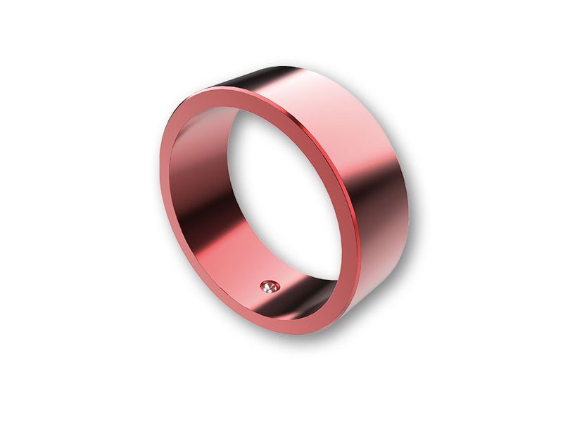 Anneau de couleur HIGHSIDER pour embouts de guidon