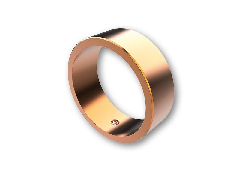 Anneau de couleur HIGHSIDER pour embouts de guidon