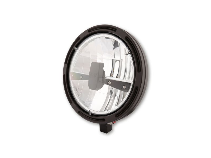 Phare LED HIGHSIDER Frame-R1 Type 3 - 7" noir montage par le bas