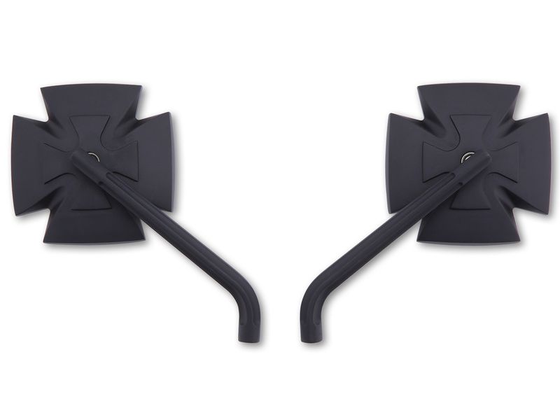 Rétroviseur HIGHSIDER Iron Cross - par paire