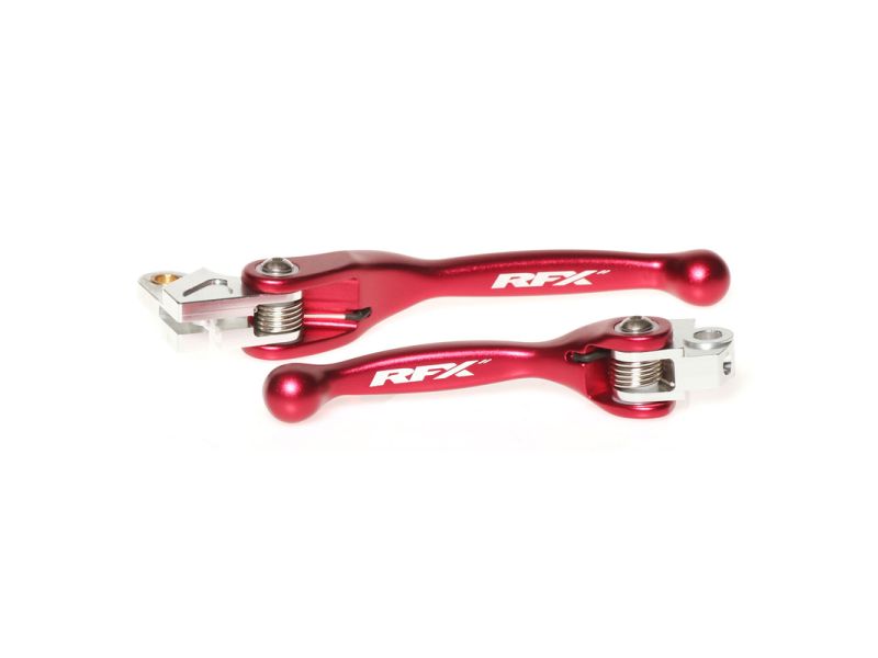 Ensemble de leviers flexibles forgés RFX Race (Rouge)