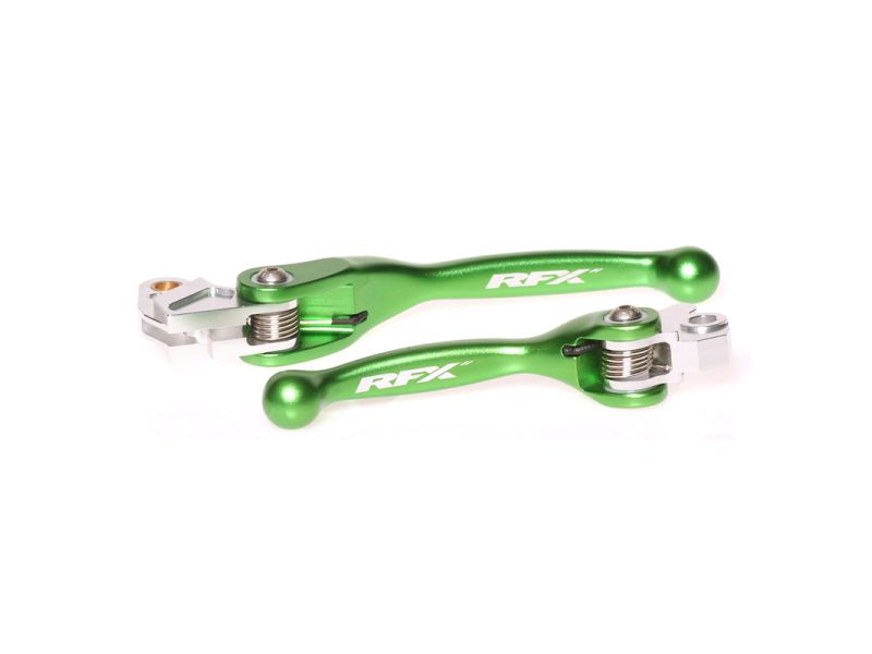 Ensemble de leviers flexibles forgés RFX Race (Vert)