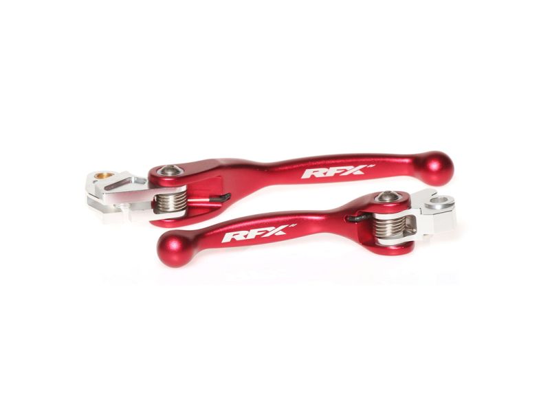 Ensemble de leviers flexibles forgés RFX Race (Rouge)