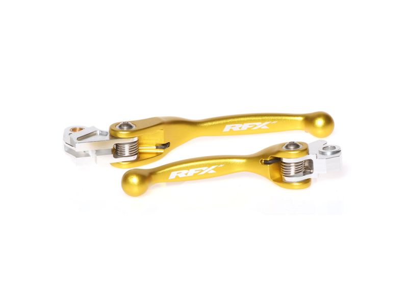 Ensemble de leviers flexibles forgés RFX Race (Jaune)