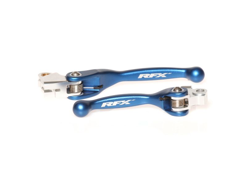 Jeu de leviers flexibles forgés RFX Race (Bleu) - Yamaha YZ65/ 85