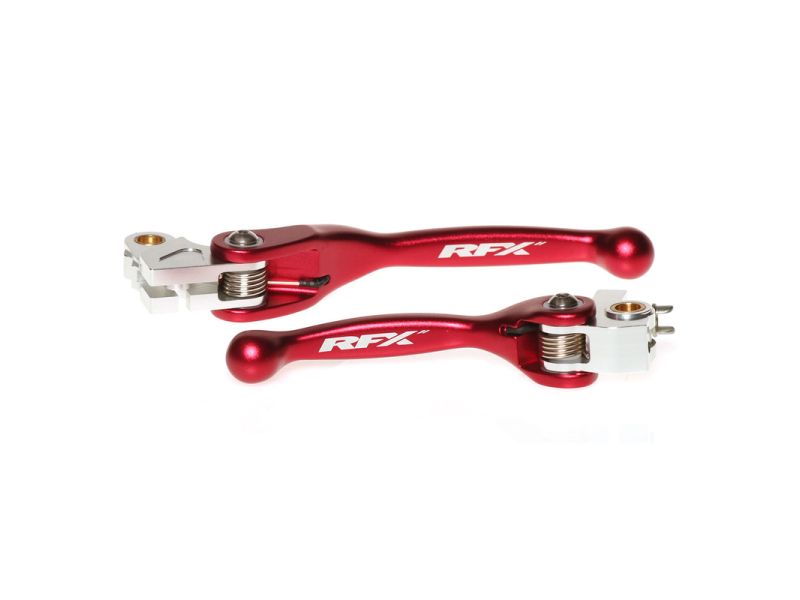 Ensemble de leviers flexibles forgés RFX Race (Rouge) Brembo