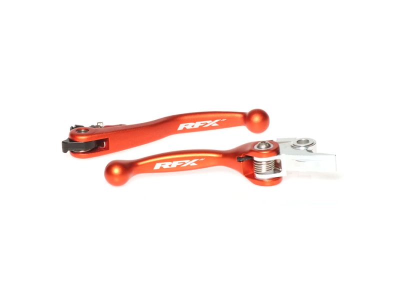 Ensemble de leviers flexibles forgés RFX Race (Orange)