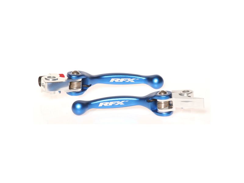 Ensemble de leviers flexibles forgés RFX Race (Bleu)