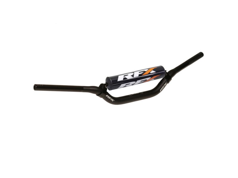 Guidon conique de 28,6 mm RFX Pro F8 (Avec croisillon) (Noir) RC Mini