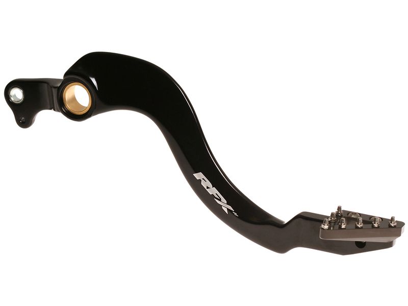 Pédale de frein arrière RFX Pro ST (Anodisé dur noir/Anodisé dur titane) - Honda CRF250/450