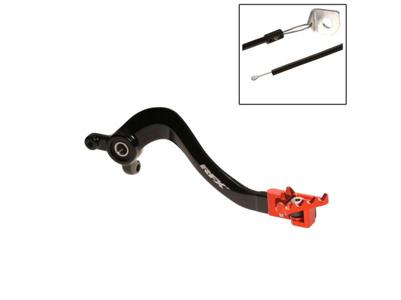 Pédale de frein arrière RFX Pro FT (Noir/Orange) - KTM SX85