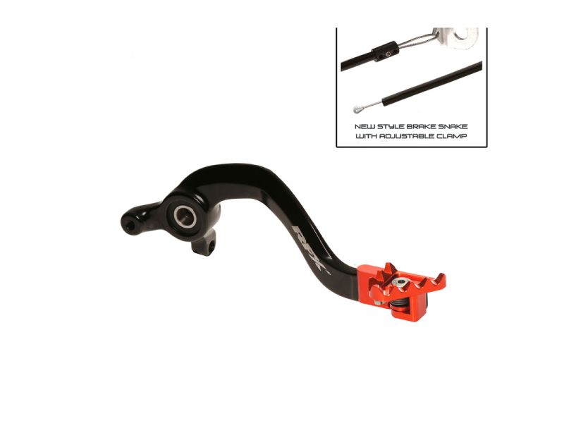 Pédale de frein arrière RFX Pro FT (Noir/Orange) - KTM SX65