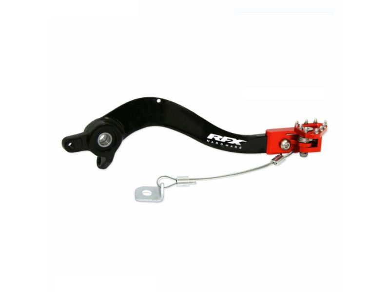 Pédale de frein arrière RFX Pro FT (Noir/Orange)