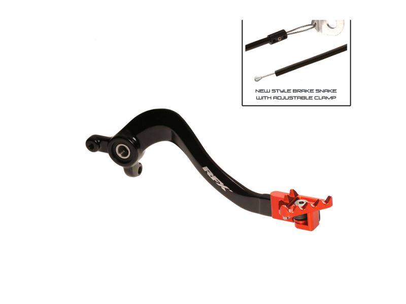 Pédale de frein arrière RFX Pro FT (Noir/Orange) - KTM SX85