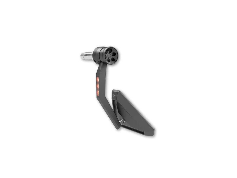 Rétroviseur embout de guidon avec clignotant HIGHSIDER Tetra - à l'unité