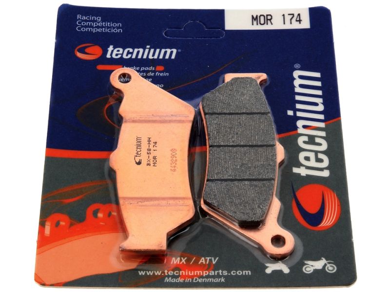 Plaquettes de frein TECNIUM MX/ATV métal fritté - MOR174