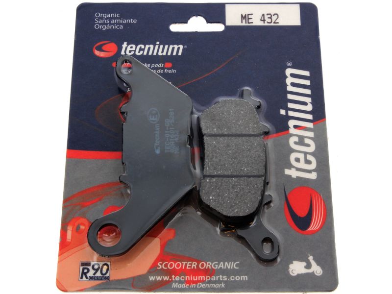 Plaquettes de frein TECNIUM scooter organique - ME432