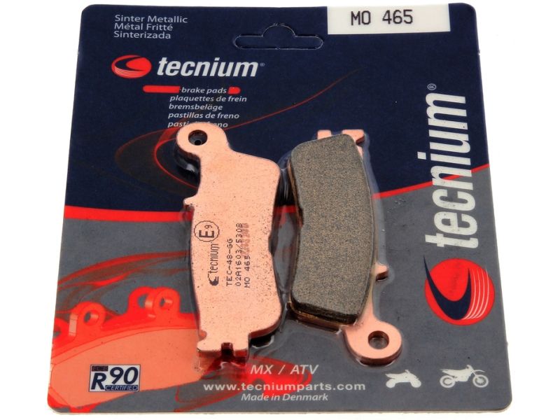 Plaquettes de frein TECNIUM MX/Quad métal fritté - MO465