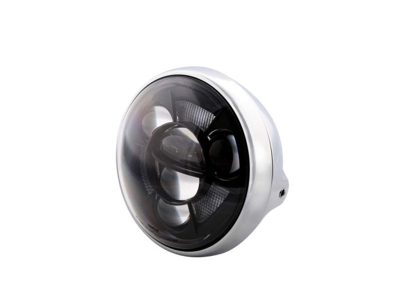 Feu avant LED HIGHSIDER British-Style type 11 - montage latéral