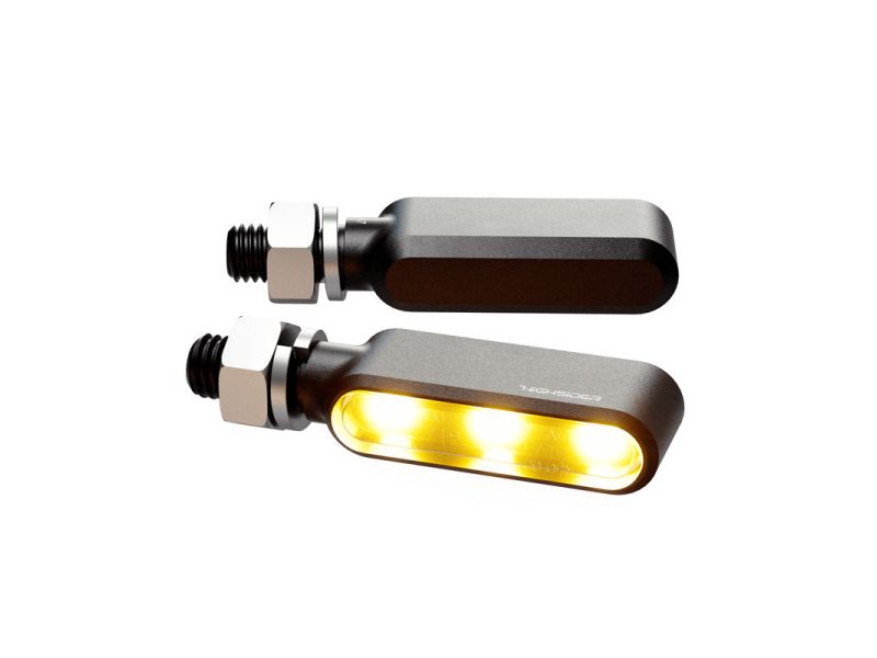 Clignotant LED HIGHSIDER Bronx 3en1 -  clignotant/feu stop/feu de position arrière
