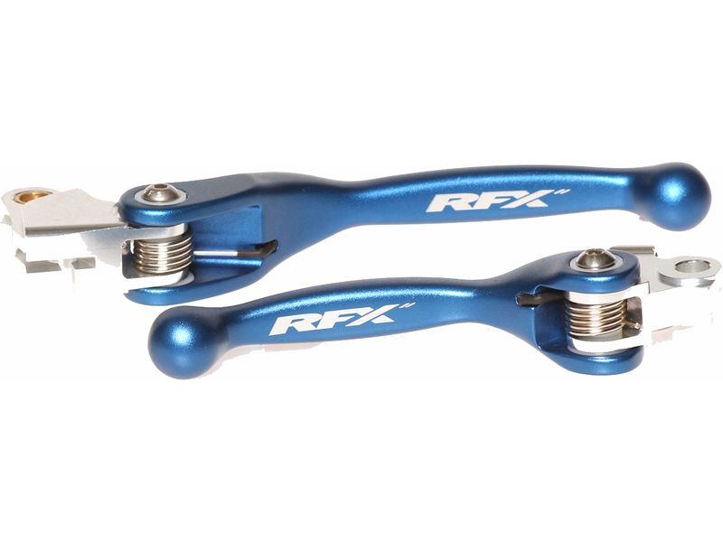Ensemble de leviers flexibles forgés RFX Race (Bleu)
