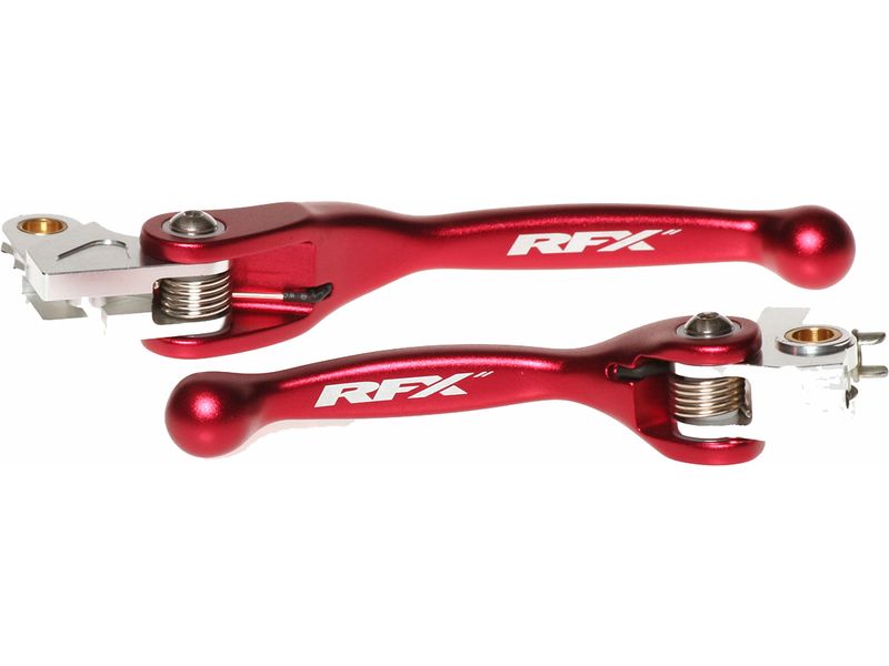 Ensemble de leviers flexibles forgés RFX Race (Rouge)