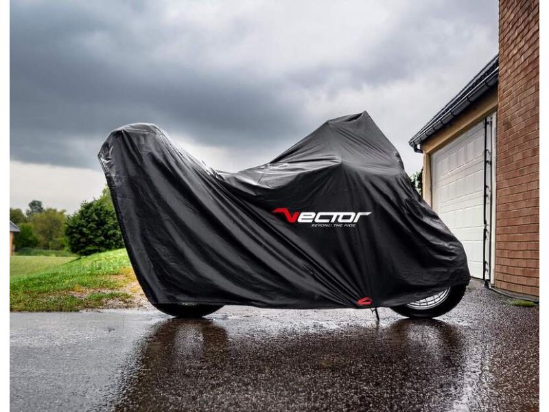 Housse de protection d'extérieur VECTOR H20 compatible top cases - noir