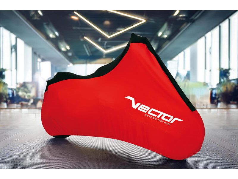 Housse de protection d'intérieur VECTOR Stretch - rouge