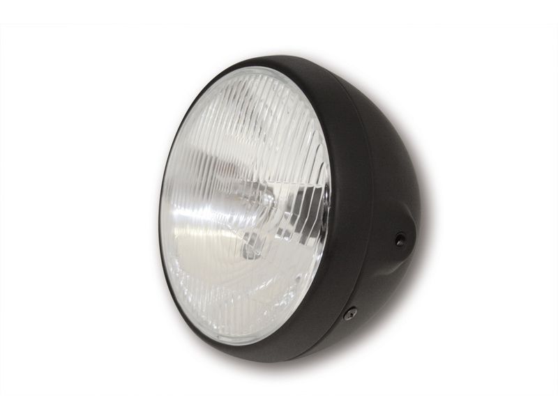 HIGHSIDER smart HIGHSIDER smart 7 inch headlight British style, matt black