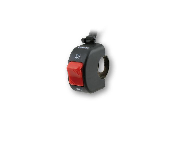 HIGHSIDER smart Universal light switch ON/OFF, with clamp for handlebar mounting