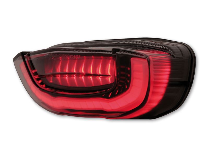 HIGHSIDER smart LED taillight HONDA CB 650 year 18-, reflector black, tinted