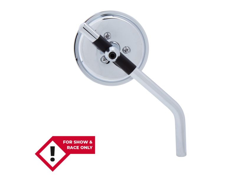 HIGHSIDER smart Mini handlebar mirror, chrome