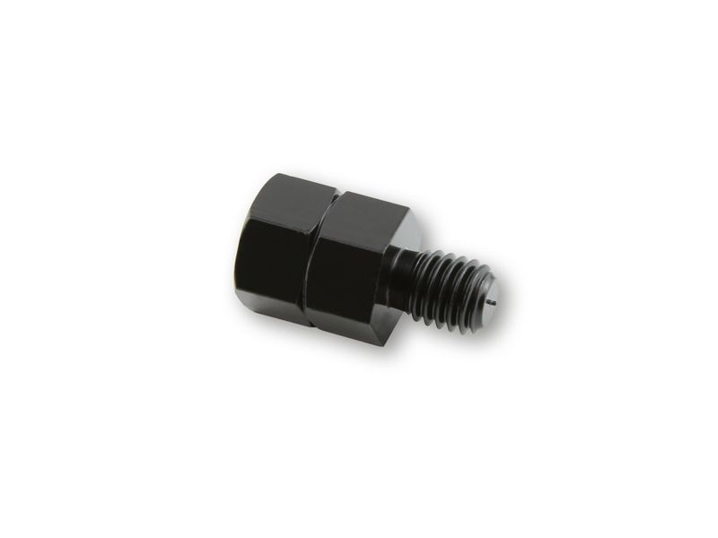 HIGHSIDER smart Mirror adapter hole M10 right on bolt M8 left black