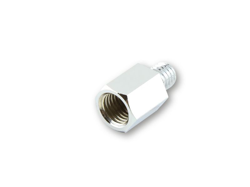 HIGHSIDER smart Mirror adapter hole M10 right on bolt M8 right chrome plated