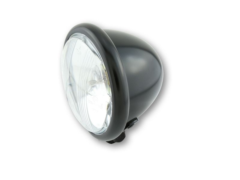 HIGHSIDER smart HIGHSIDER smart 4 1/2 inch headlight Bates-Style, black silk matt