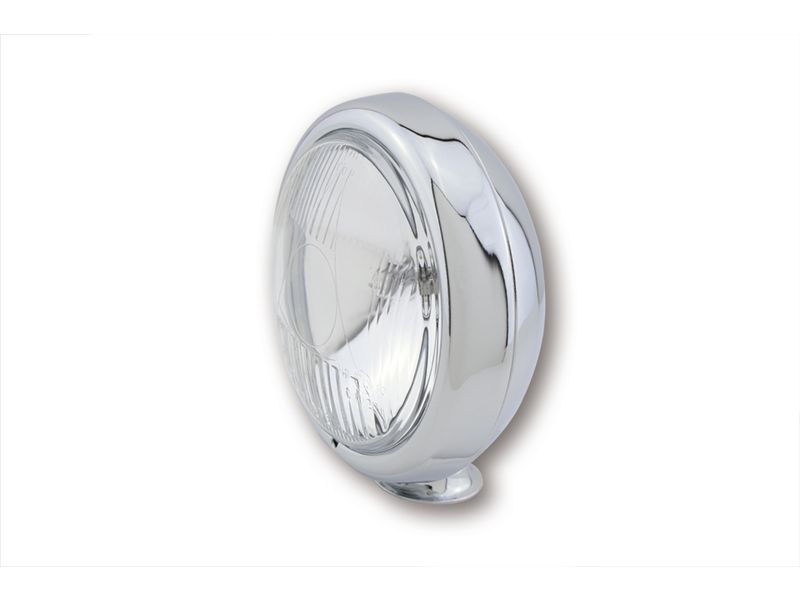 HIGHSIDER smart 4 1/2 inch driving lamp, flat housing, chrome plated