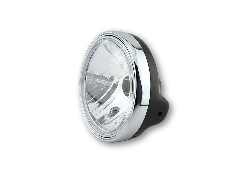 HIGHSIDER smart 7-inch LTD headlight, black glossy
