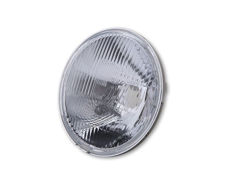 HIGHSIDER smart H4 headlight insert, embossed glass, 7 inch (176 mm) with parking light