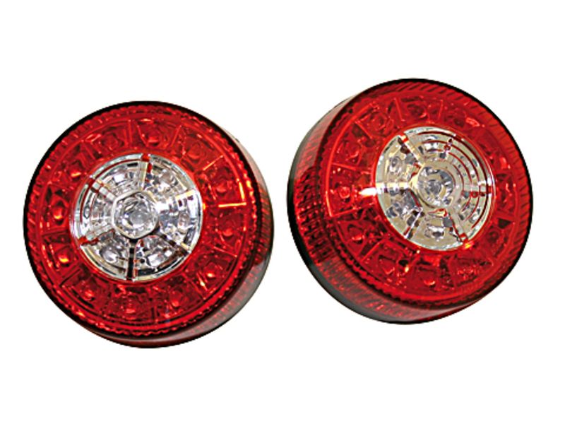 HIGHSIDER smart LED rear light, brake light, turn signal for ATV, black